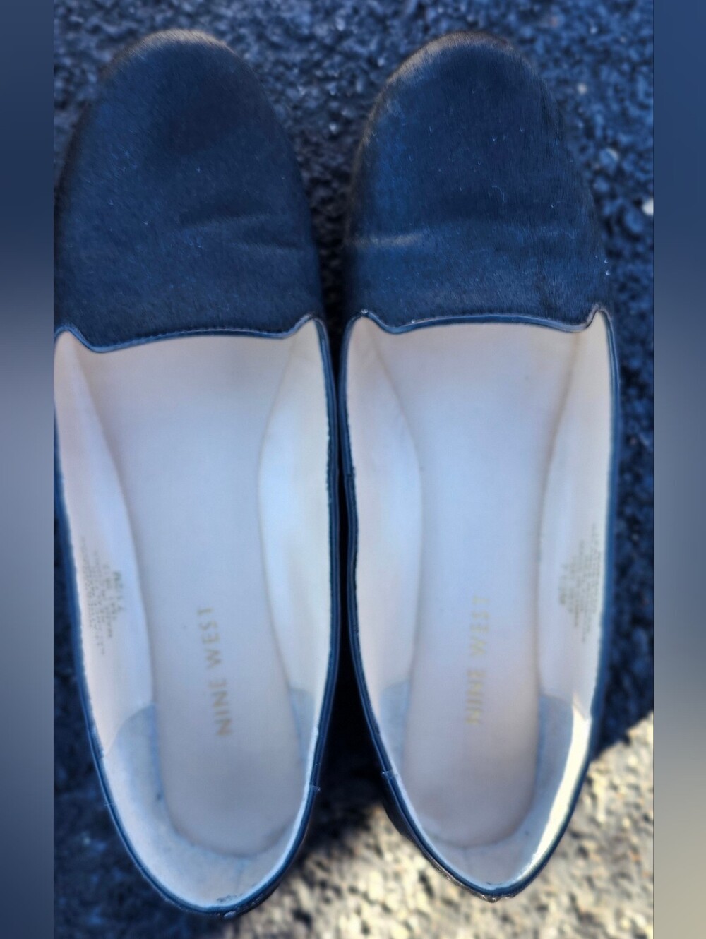 Nine West Black Women's Slip-On Loafers